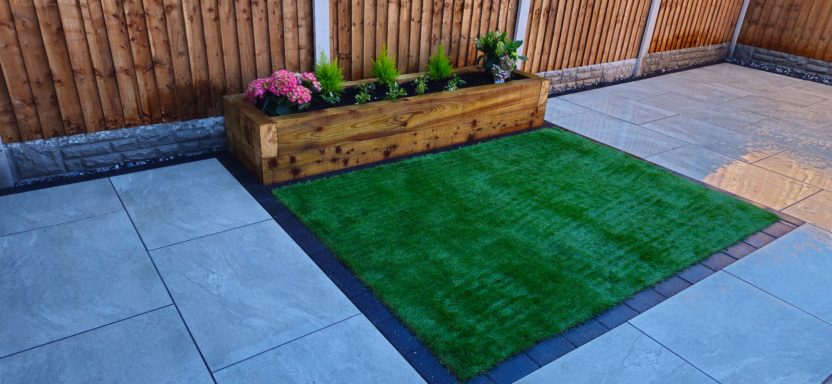Porcelain, Planters, Fencing & Artificial grass