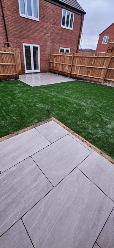 Budget landscaping project