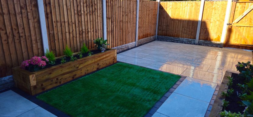 Porcelain, Planters, Fencing & Artificial grass